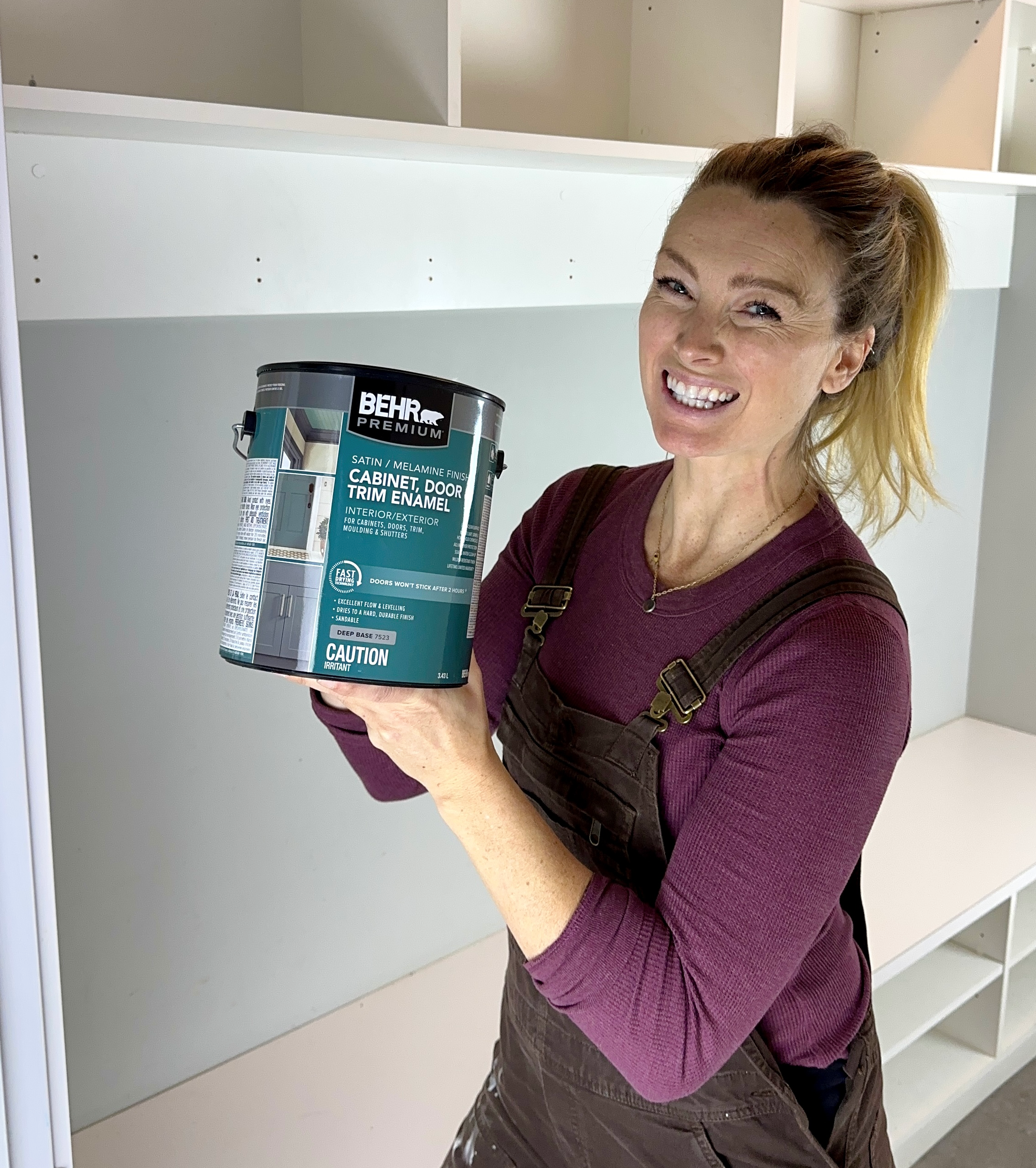 BEHR® Brilliance: Make Over My Mudroom with Premium Paint Products