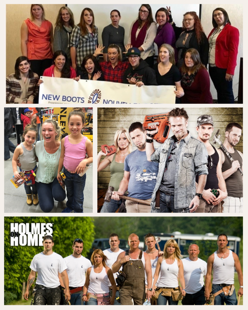 HGTV Kate Campbell who was in Holmes on Holmes and Deck Wars International Women's Day